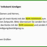 Brief Kontoauflösung Vorlage