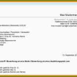 Brief Muster Absender