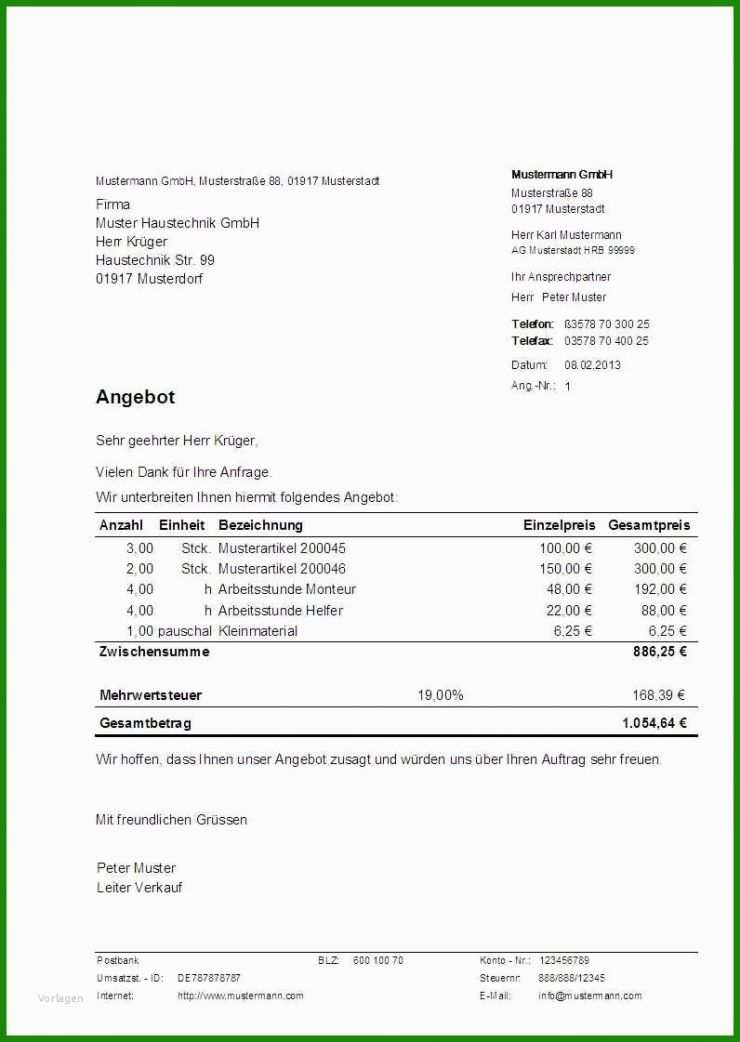 Brief Muster Adressat