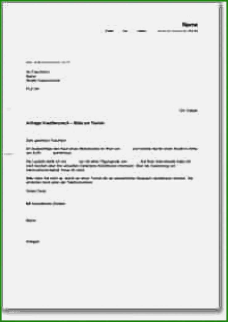 Brief Muster Doc