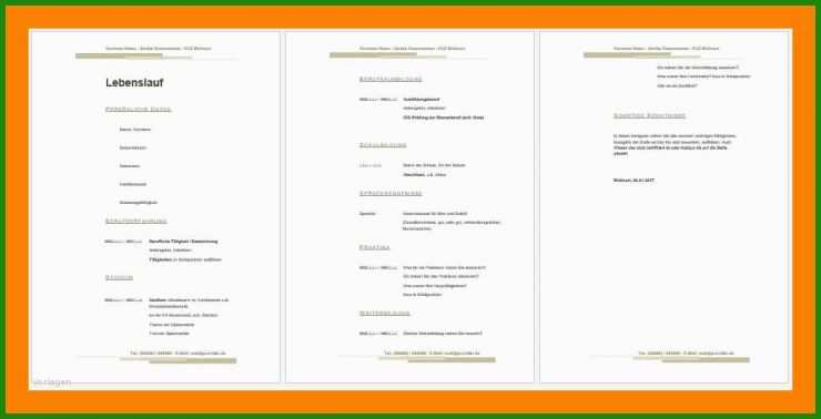 Brief Office Vorlage