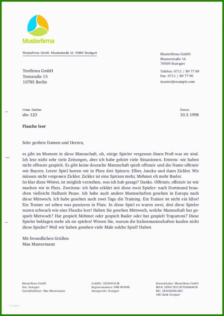 Brief Schreiben Englisch Vorlage 2 Brief Schreiben Englisch Vorlage