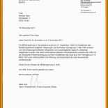 Brief Schreiben Muster Absender