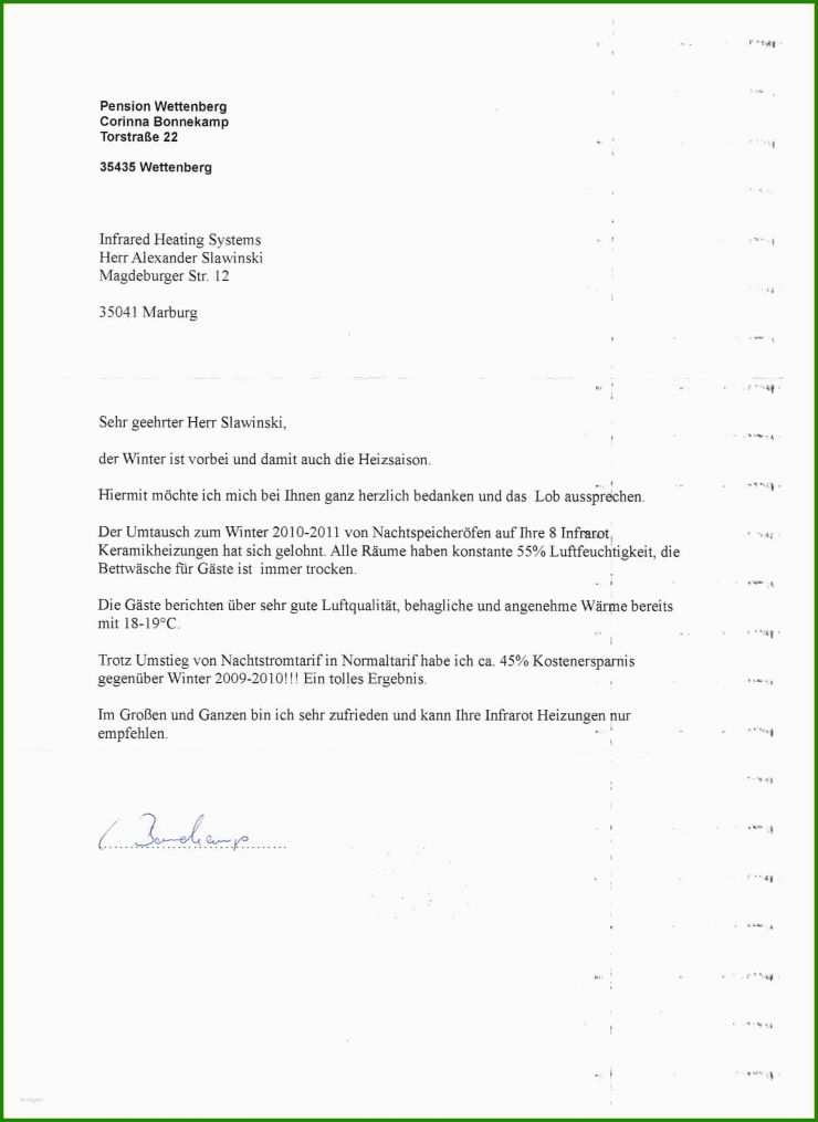 Brief Schreiben Muster österreich