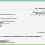 Brief Senden Muster