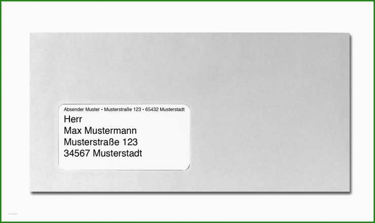 Brief Verschicken Vorlage