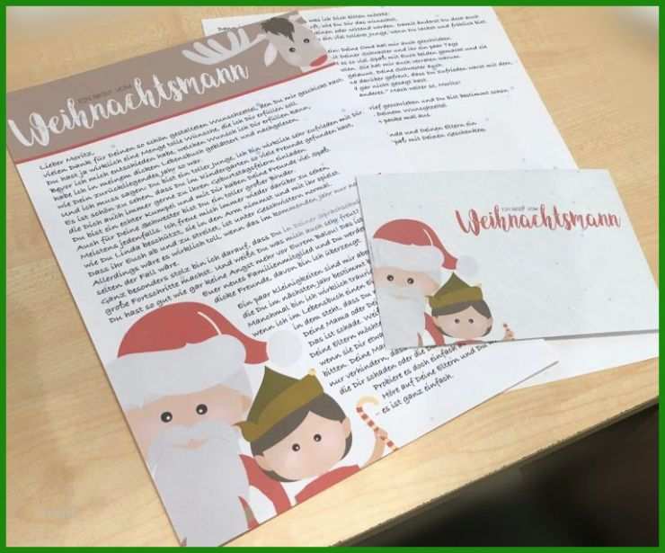 Brief Vom Nikolaus Vorlage