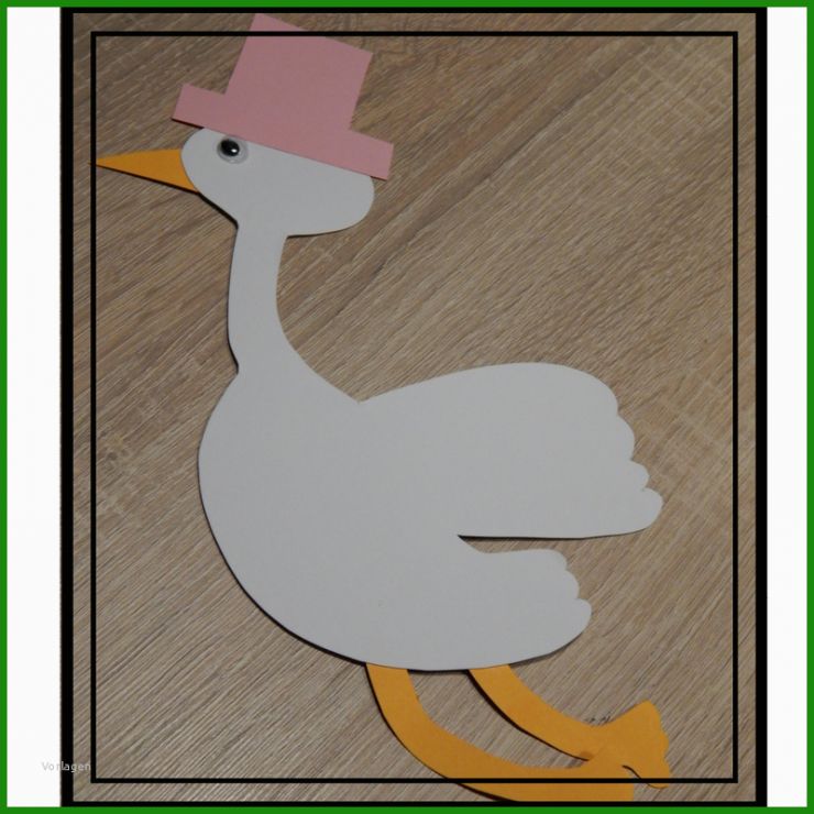 Brief Vom Storch Vorlage