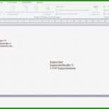 Brief Vorlage Absender Empfänger