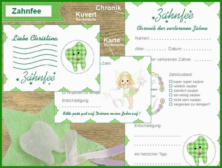 Brief Zahnfee Vorlage 2 Brief Zahnfee Vorlage