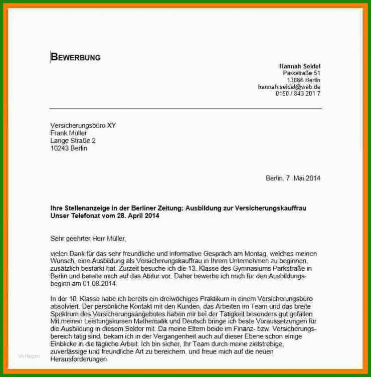Briefkopf Rechnung Vorlage