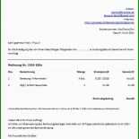 Briefkopf Rechnung Vorlage Word