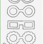 Brille Vorlage Basteln