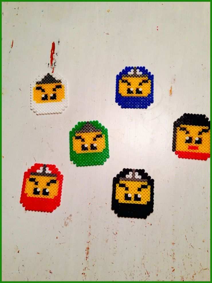 Bügelperlen Ninjago Vorlagen