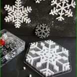 Bügelperlen Schneeflocke Vorlagen