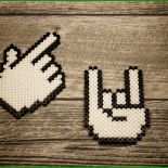 Bügelperlen Smiley Vorlagen