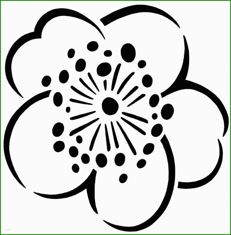 Bügelperlen Vorlage Blume