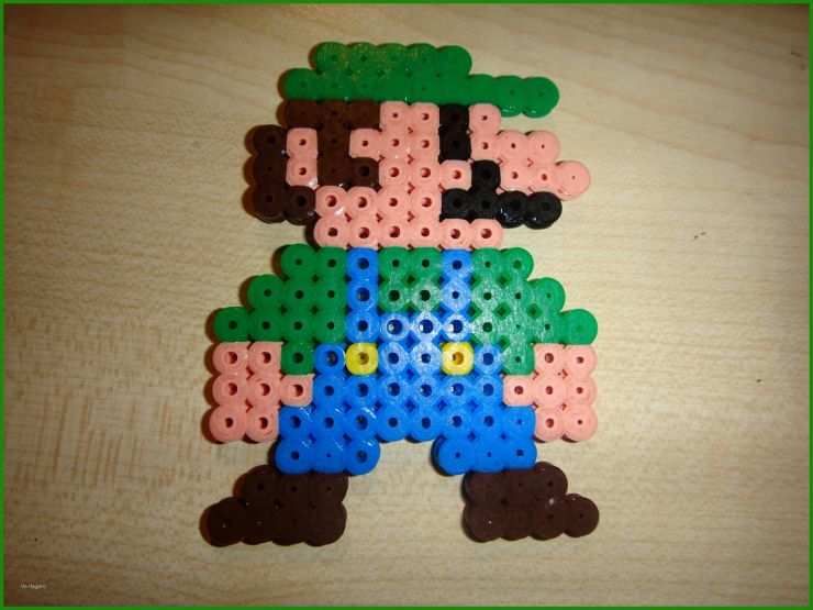Bügelperlen Vorlage Super Mario