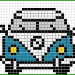 Bügelperlen Vorlagen Auto