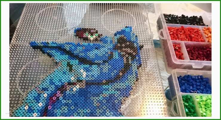 Bügelperlen Vorlagen Drachen