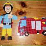 Bügelperlen Vorlagen Feuerwehrmann Sam