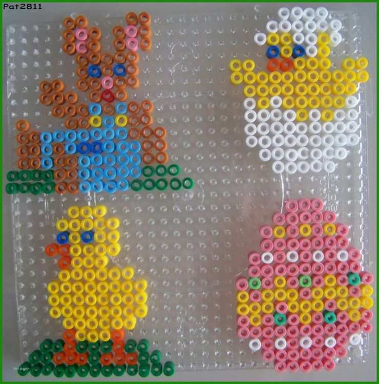 Bügelperlen Vorlagen Frühling