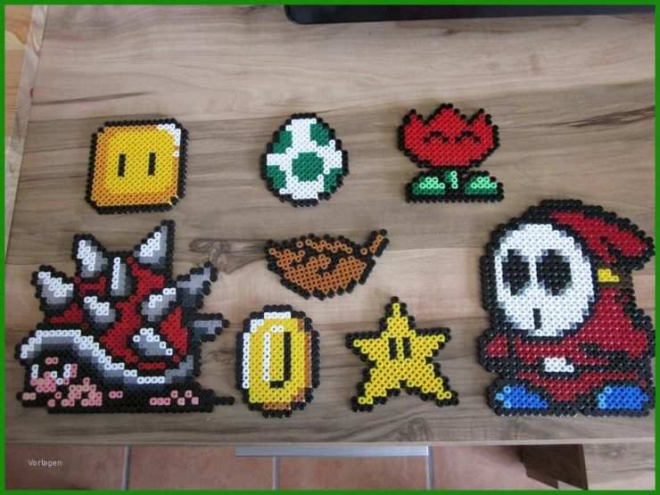 Bügelperlen Vorlagen Mario