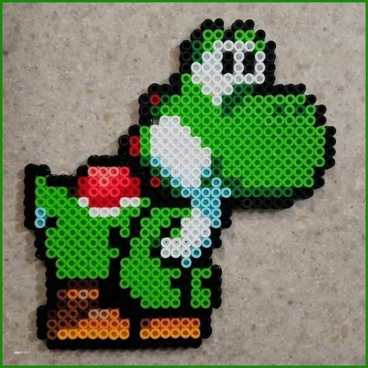 Bügelperlen Vorlagen Mario Kart
