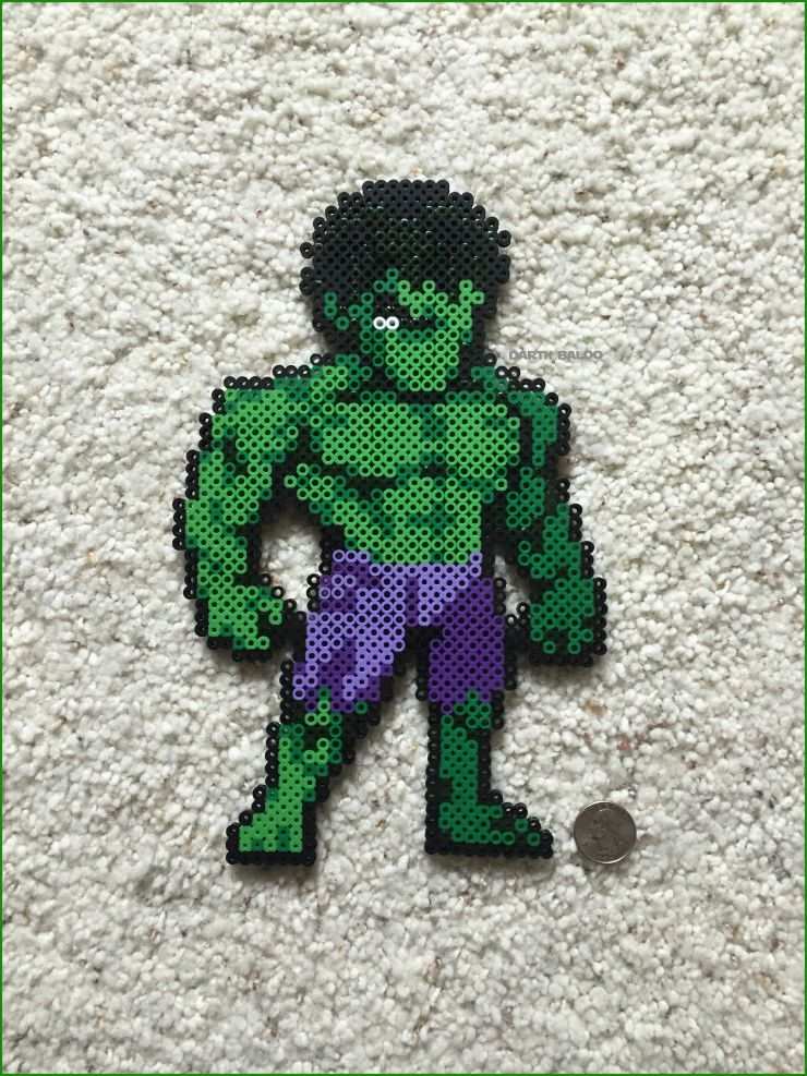 Bügelperlen Vorlagen Marvel