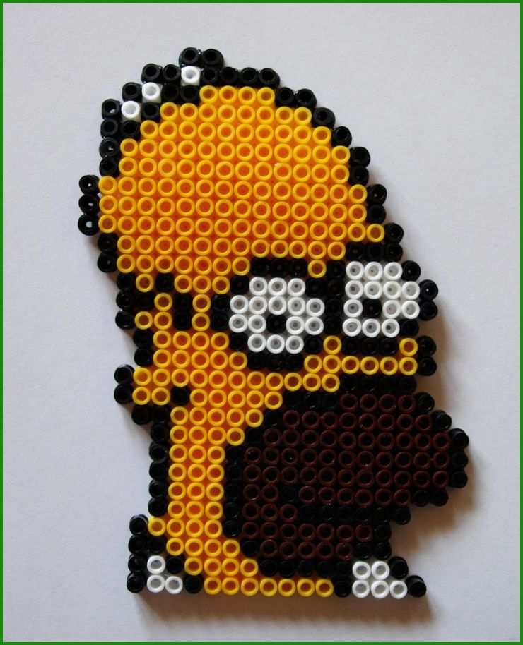 Bügelperlen Vorlagen Simpsons 1 Bügelperlen Vorlagen Simpsons