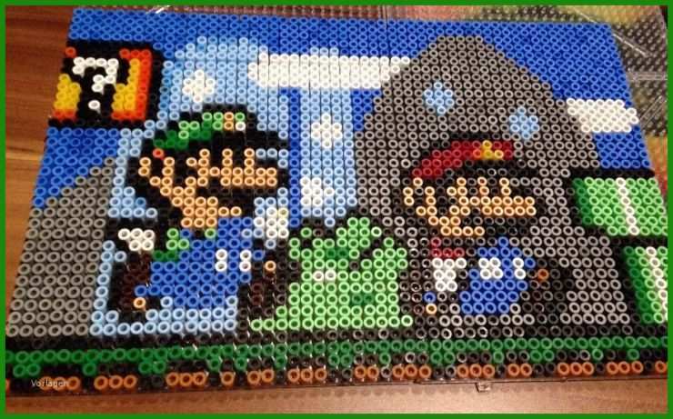 Bügelperlen Vorlagen Super Mario Bros