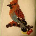 Bügelperlen Vorlagen Vogel