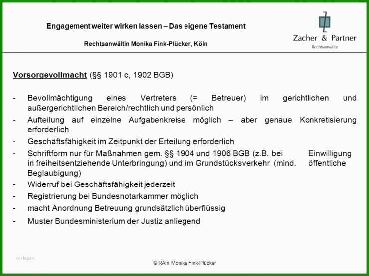 Bundesministerium Der Justiz Patientenverfügung Muster