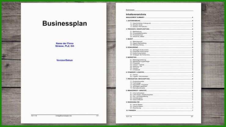 Businessplan Friseur Vorlage Pdf