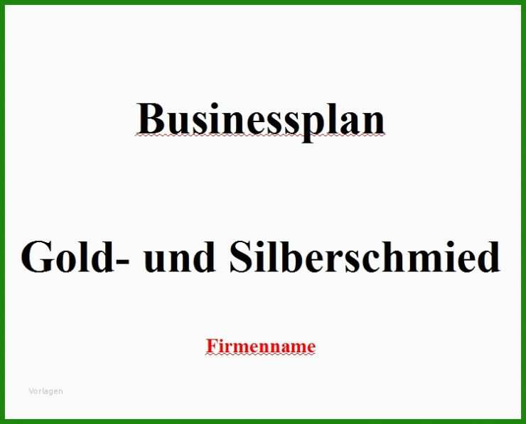 Businessplan Muster Internethandel