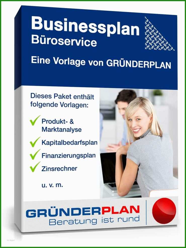 Businessplan Vorlage Büroservice