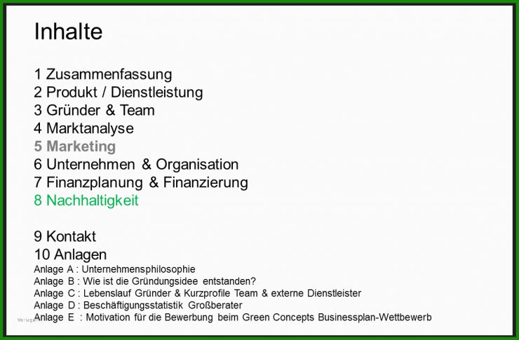 Businessplan Vorlage Marketing Agentur