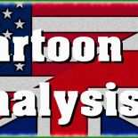 Cartoon Analyse Englisch Muster