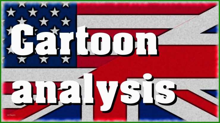 Cartoon Analyse Englisch Muster