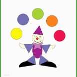 Clown Basteln Vorlagen