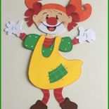 Clown Vorlage Basteln