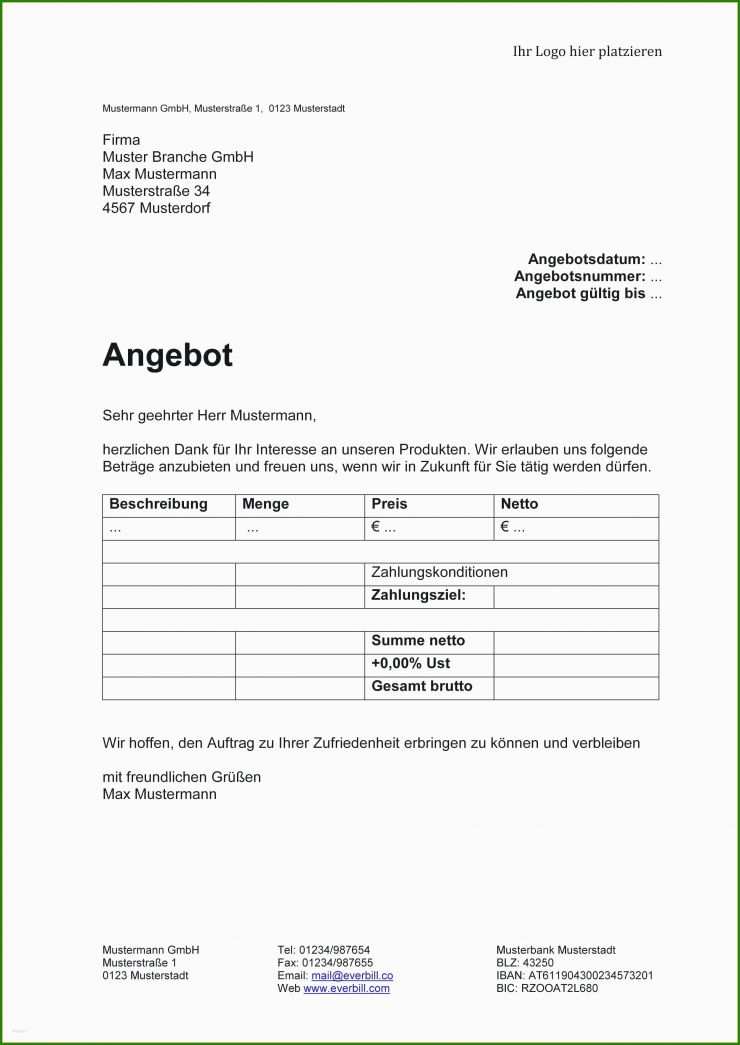 Coaching Angebot Muster