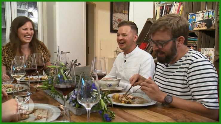 Das Perfekte Dinner Menükarte Vorlage