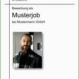 Deckblatt Bewerbung Praktikum Muster