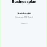 Deckblatt Businessplan Muster 2 Deckblatt Businessplan Muster