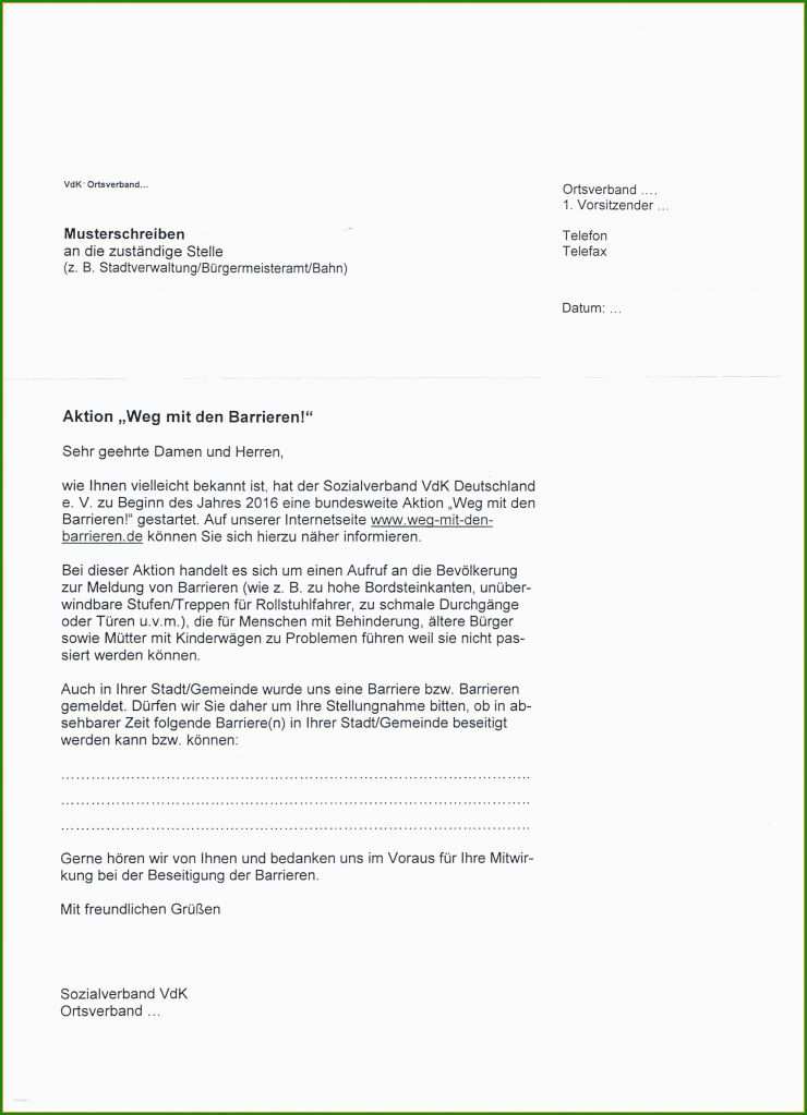 Deutsche Brief Muster