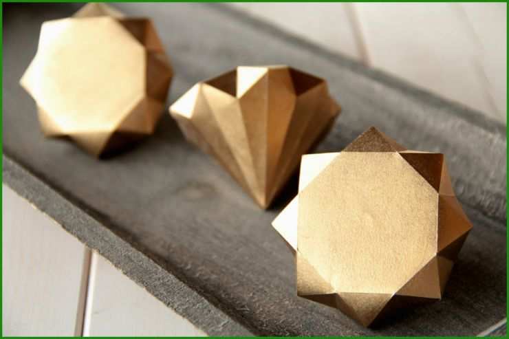 Diamanten Aus Papier Basteln Vorlage