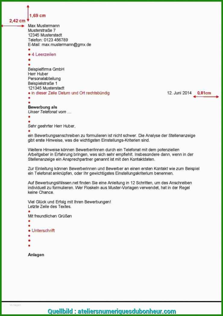 Din Vorlage Brief 7 Din Vorlage Brief