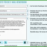 E Mail Bewerbung Praktikum Muster