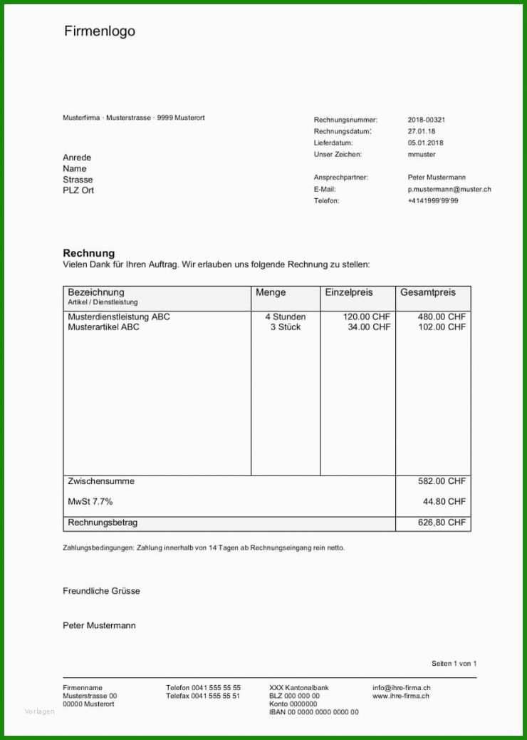 E-rechnung Xml Vorlage